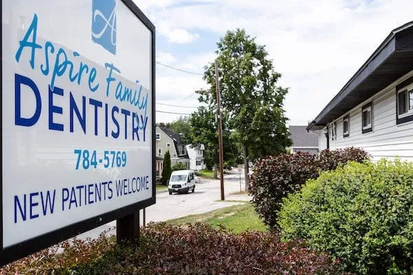 Dentistry Sign and Building